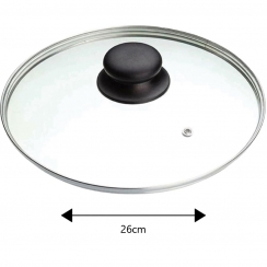 Tampa de vidro 26cm