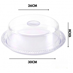 Porta bolo de acr�lico 30cm