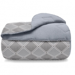 Edredom de malha solteiro1,50mx2,20m.