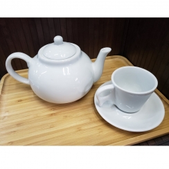 Bule de porcelana 1,2L.