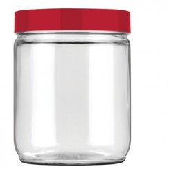 Pote de vidro 750ml.