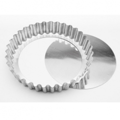 Forma p/torta crespa fundo falso N�21