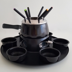 Aparelho p/fondue base girat�ria