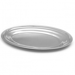 Travessa rasa inox 40cm