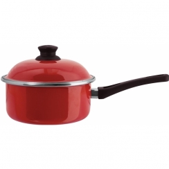 Panela esmaltada vermelha N�16