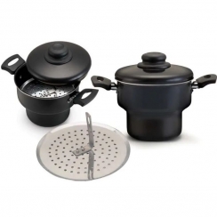 Cuscuzeira antiaderente