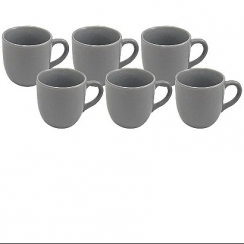 Jogo de x�caras p/caf� s/pires