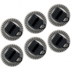 Jogo de ch� 6p�. Folk