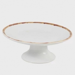 Prato p/ bolo bambu 28cm