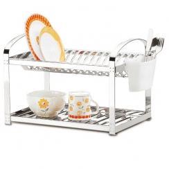 Escorredor inox 16 pratos