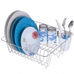 Escorredor cromado 10 paratos