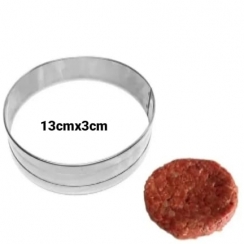 Aro modelador de hamburguer inox