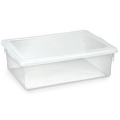 Caixa pl�stica c/tampa 11L.