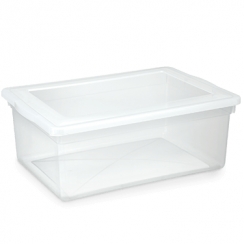 Caixa pl�stica c/tampa 20L.