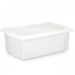 Caixa pl�stica c/tampa 24,5L.