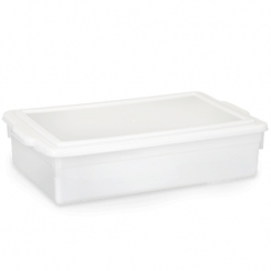 Caixa pl�stica c/tampa 16,5L.