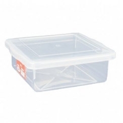 Caixa pl�stica c/tampa 2,5L.