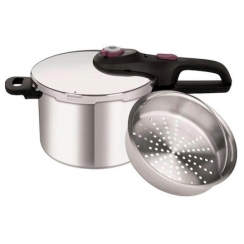 Panela de press�o inox 6L.