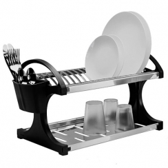 Escorredor inox 12 pratos