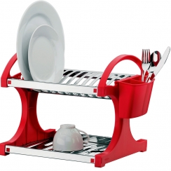 Escorredor inox 12pratos