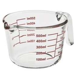 Jarra medidora de vidro