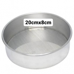 Forma p/bolo fundo fixo