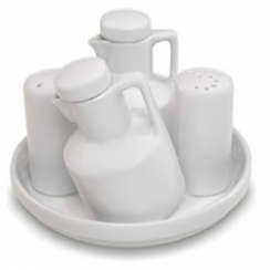 Galheteiro de porcelana