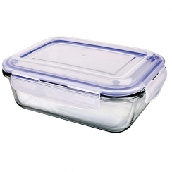 pote de vidro c/tampa 1,5L.