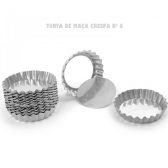 Forma p/mini torta fundo falso N�6