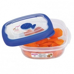 Pote quadrado c/tampa 92oml.