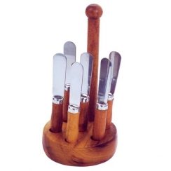 Base de mad.c/6 esp. p/pate