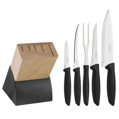 Jogo de facas 6p�. com suporte