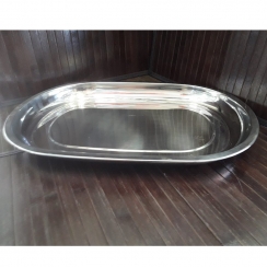 Travessa oval inox 40cm