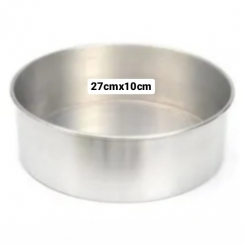 Forma p/bolo fundo fixo N�27