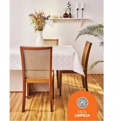 Toalha de mesa 8 lugares