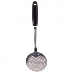 Espumadeira inox preta