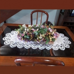 Caminho de mesa 40cmx90cm