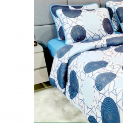 Edredom de malha solteiro