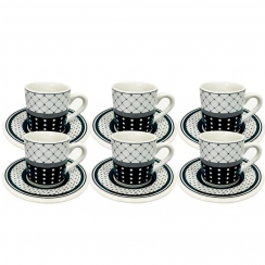 jogo de x�caras p/caf� 6p�.