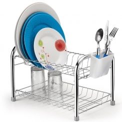 Escorredor tubo cromado