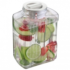 Garrafa de vidro 1,5L.