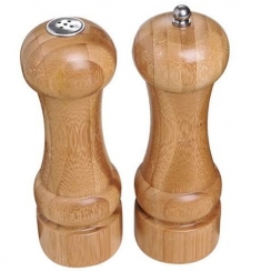 Moedor de pimenta e saleiro