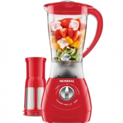 Liquidificador vermelho 220V.
