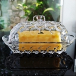 Manteigueira cristal