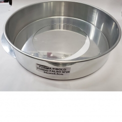 Forma p/bolo redonda fundo falso N�24