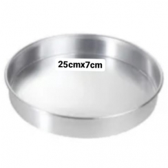 Forma p/bolo fundo fixo N�25