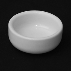 Manteigueira branca 6cm