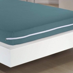 capa p/colch�o de malha solteiro