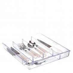 Porta talher acrilico
