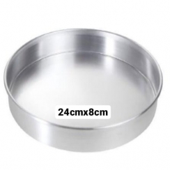 Forma p/bolo fundo fixo